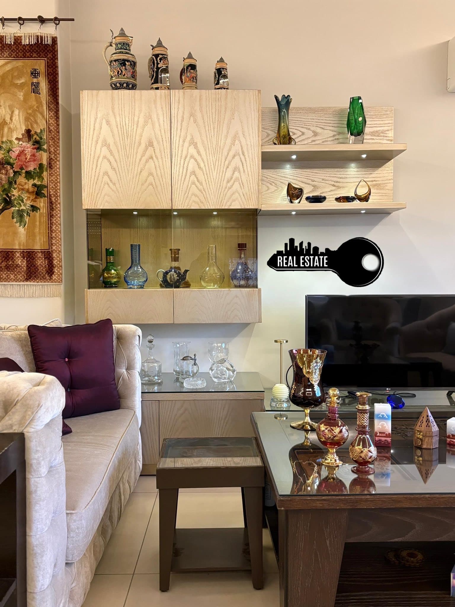 شقة 4 غرف 2 صالات 210م² طابق 3 للبيع