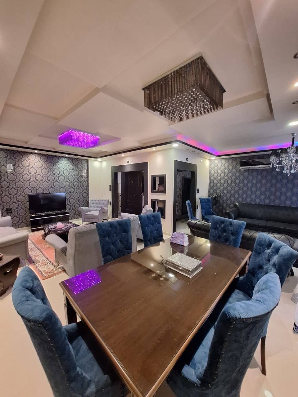 شقة 2 غرف 1 صالات 160م² طابق 1 مع فرش للإيجار