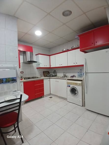 شقة 2 غرف 1 صالات 80م² طابق 7 مع فرش للإيجار