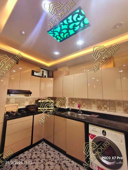 شقة 2 غرف 1 صالات 120م² طابق 2 مع فرش للبيع