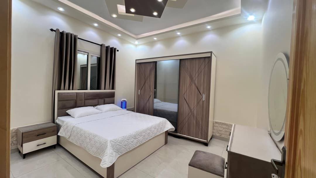 فيلا 2 غرف 1 صالات مع فرش للإيجار