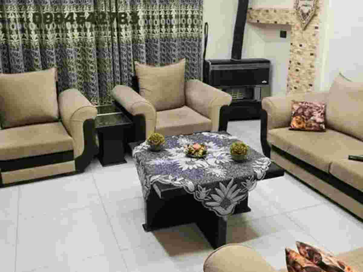 شقة 2 غرف 1 صالات طابق 3 مع فرش للبيع