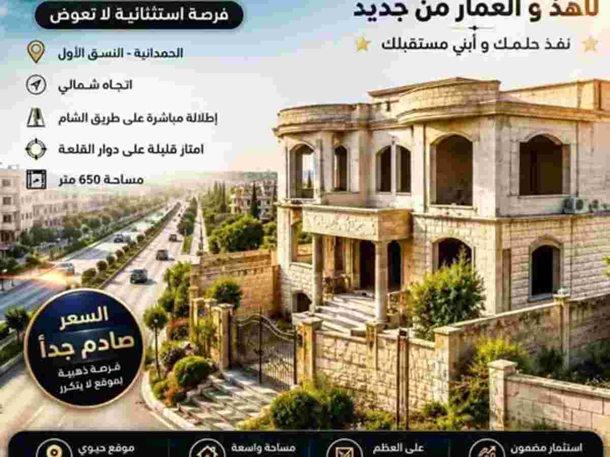 فيلا للبيع