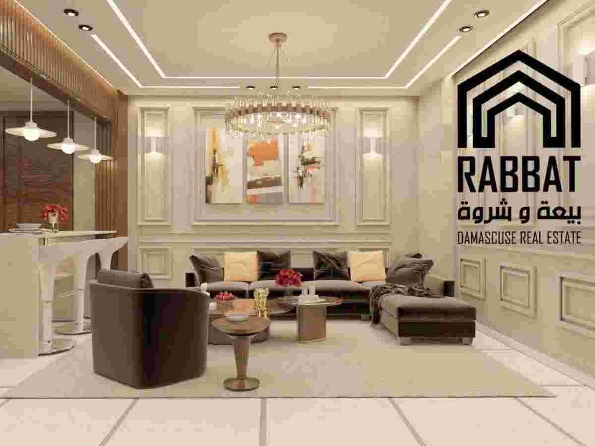 شقة 2 غرف 1 صالات طابق 1 مع فرش للإيجار