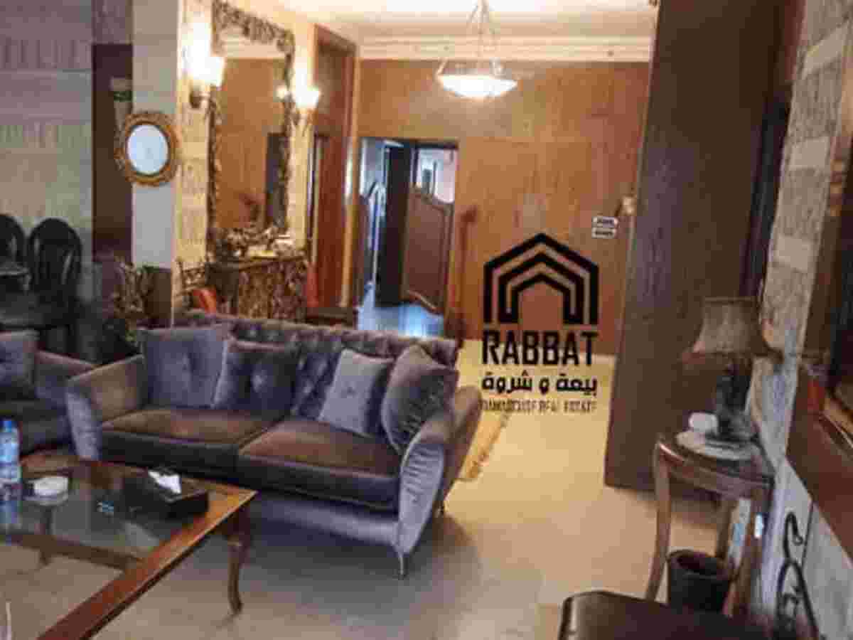 شقة 3 غرف 1 صالات 160م² طابق 3 مع فرش للإيجار