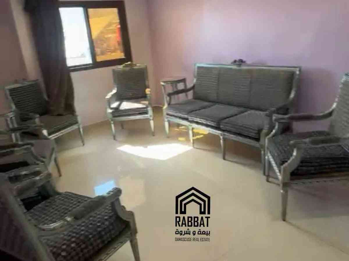 شقة 2 غرف 1 صالات طابق 5 مع فرش للإيجار