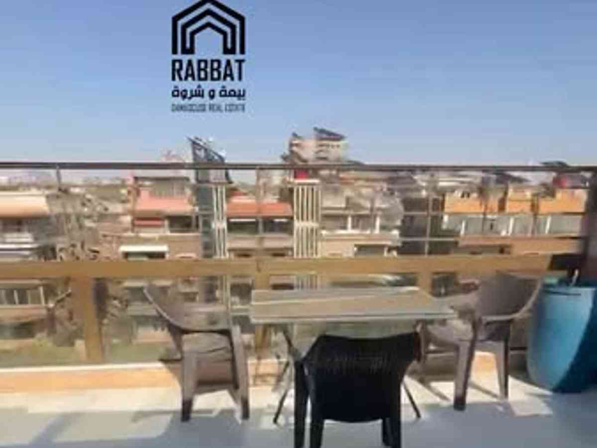 شقة 2 غرف 1 صالات طابق 5 مع فرش للإيجار