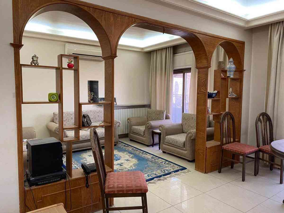 شقة 2 غرف 1 صالات طابق 9 مع فرش للإيجار