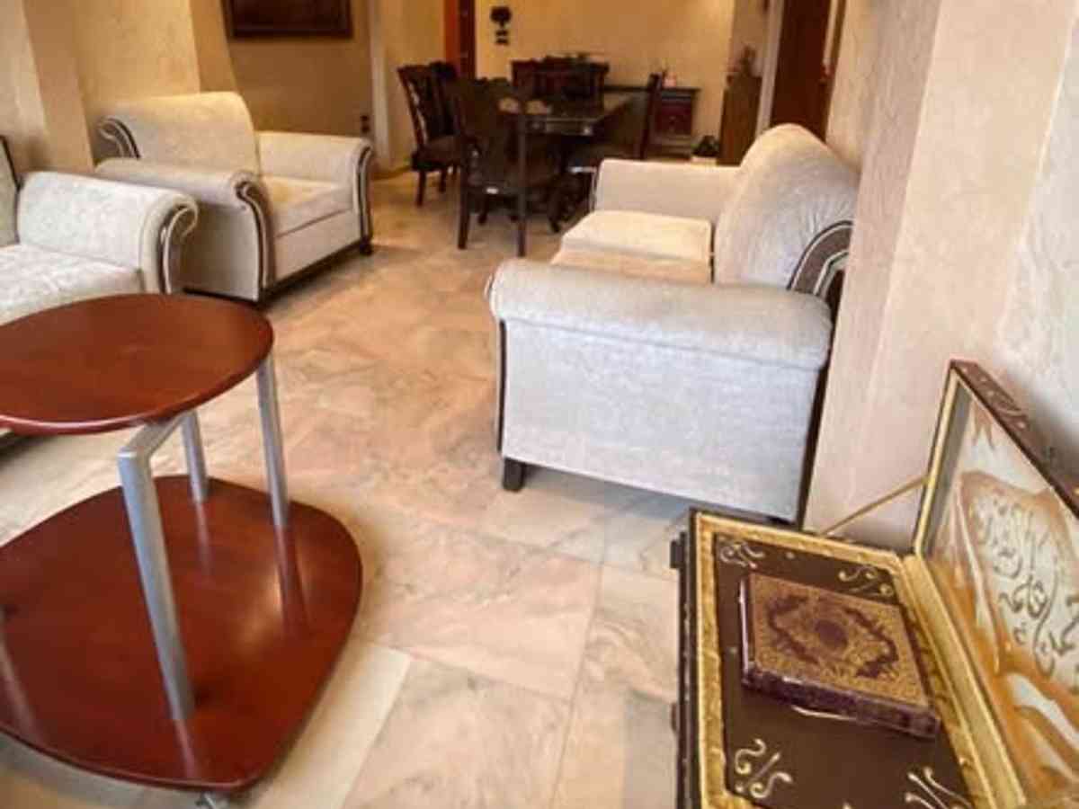 شقة 2 غرف 2 صالات 150م² طابق 3 مع فرش للإيجار