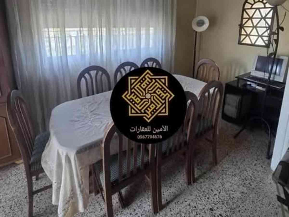 شقة 4 غرف 1 صالات طابق 1 مع فرش للإيجار