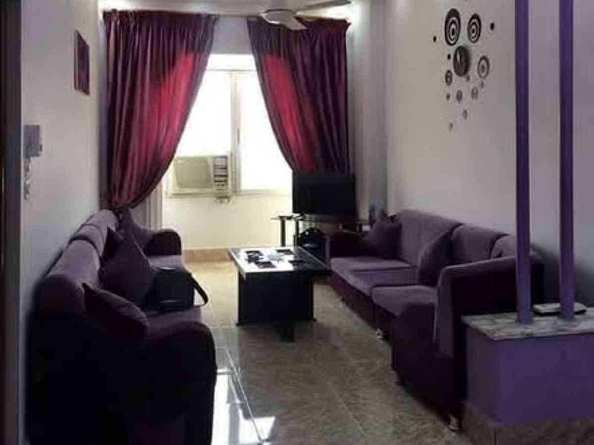 شقة 2 غرف 1 صالات طابق 2 مع فرش للإيجار