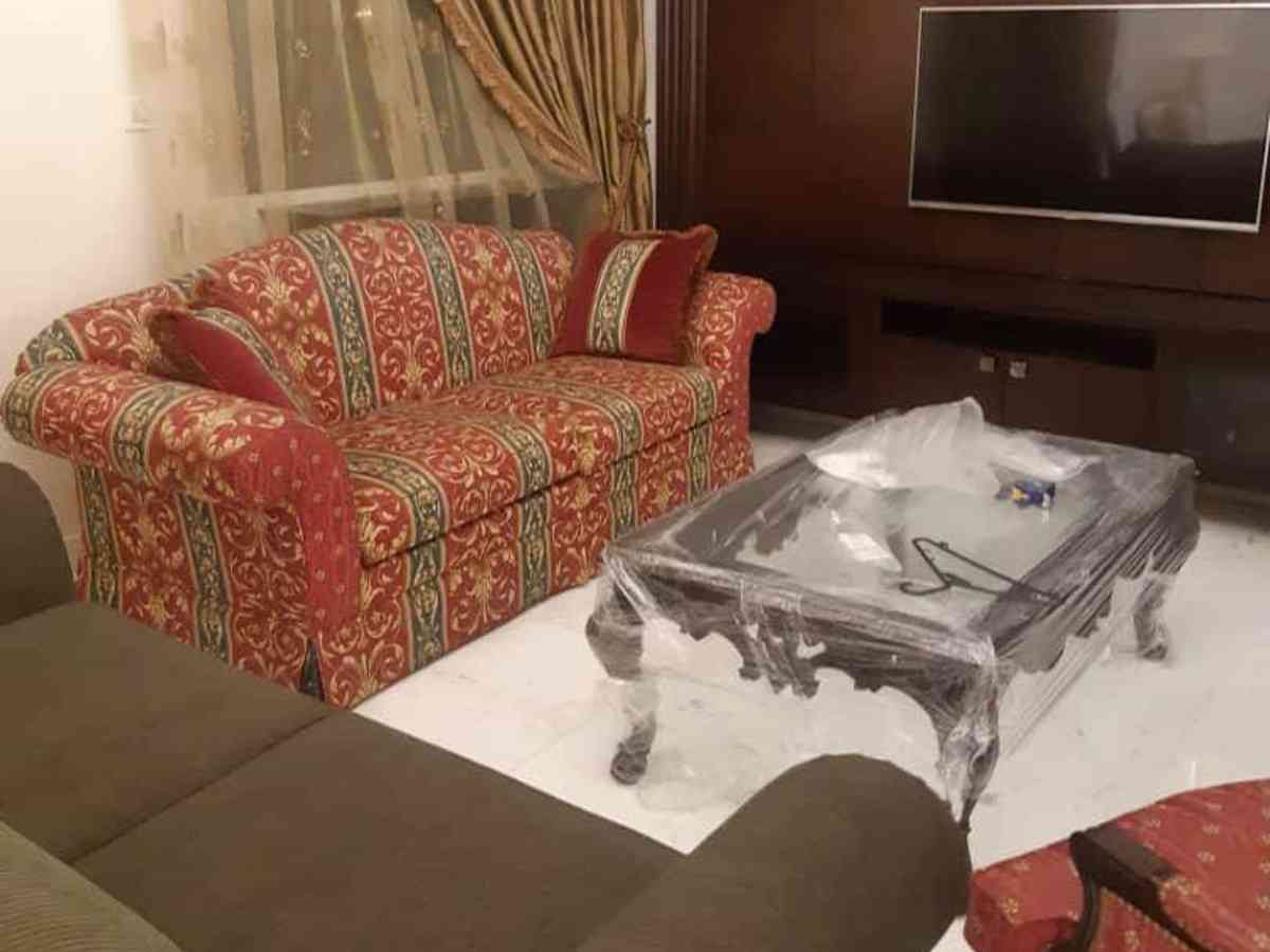 شقة 3 غرف 1 صالات طابق 1 مع فرش للإيجار