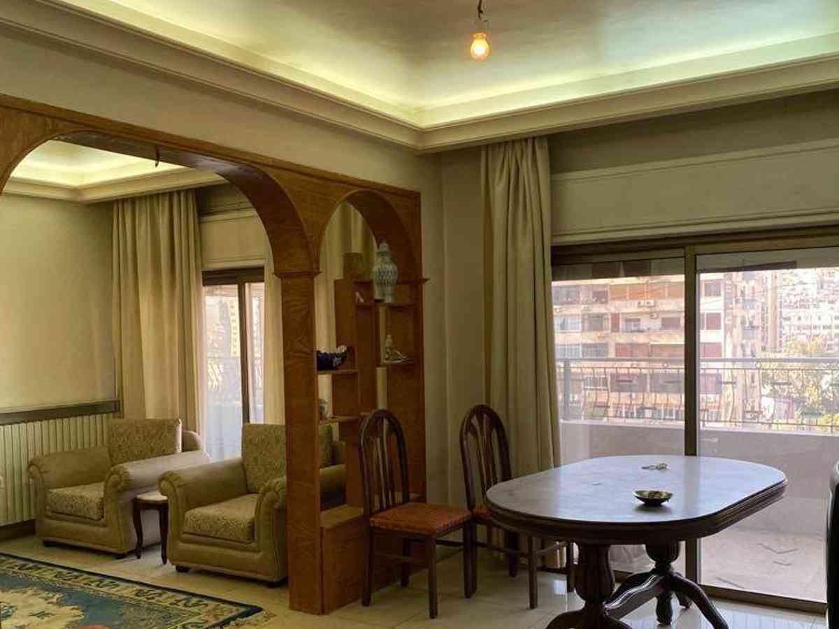 شقة 2 غرف 1 صالات طابق 9 مع فرش للإيجار
