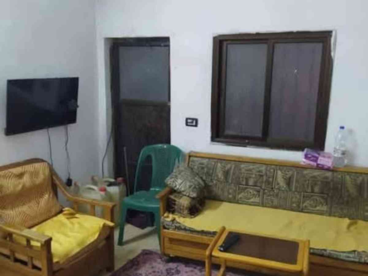 شقة 2 غرف 1 صالات طابق 2 مع فرش للإيجار