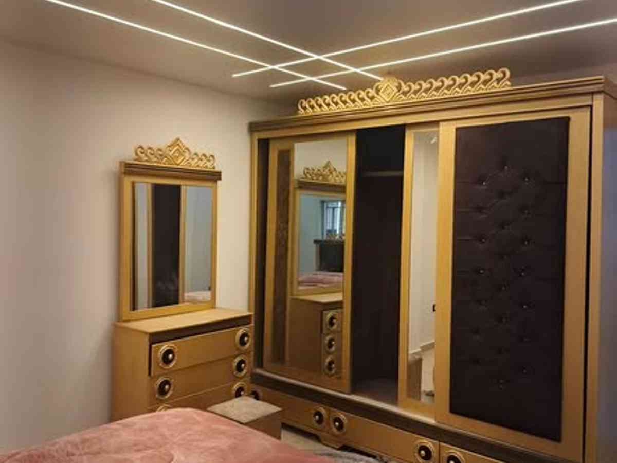 شقة 2 غرف 1 صالات طابق 4 مع فرش للإيجار