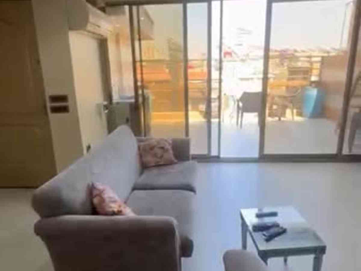 شقة 2 غرف 1 صالات طابق 5 مع فرش للإيجار