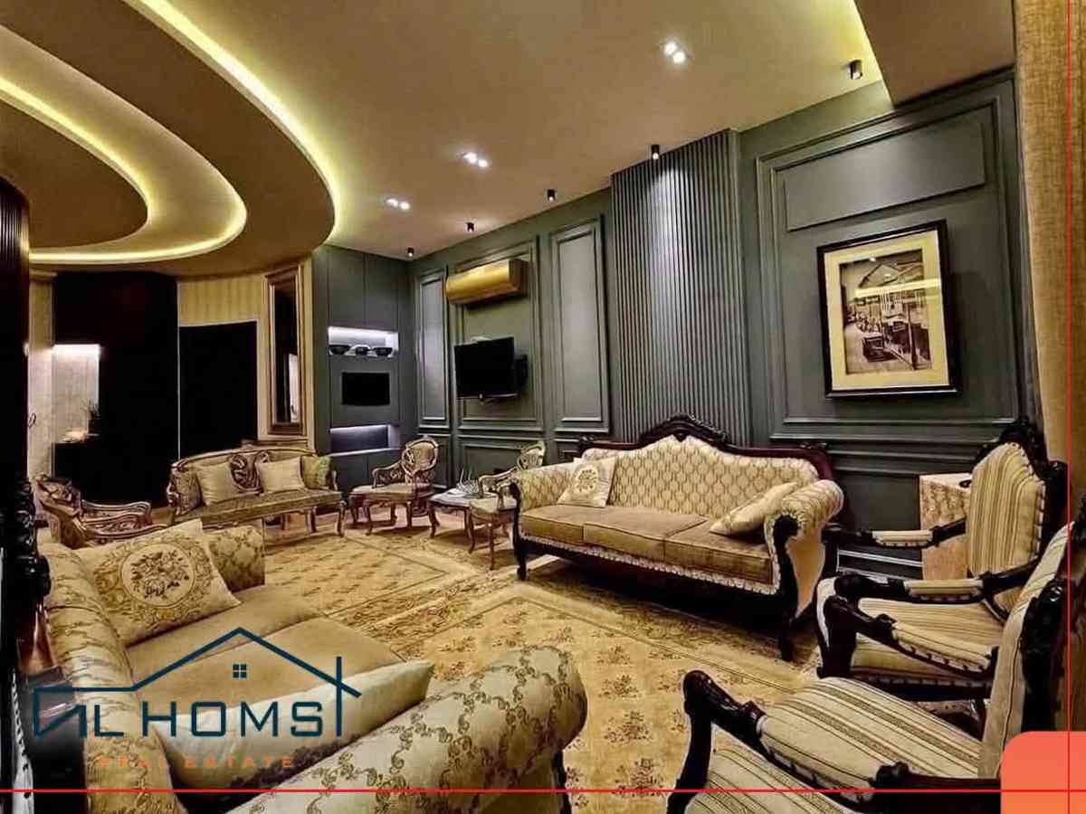 شقة 3 غرف 3 صالات 235م² مع فرش للبيع