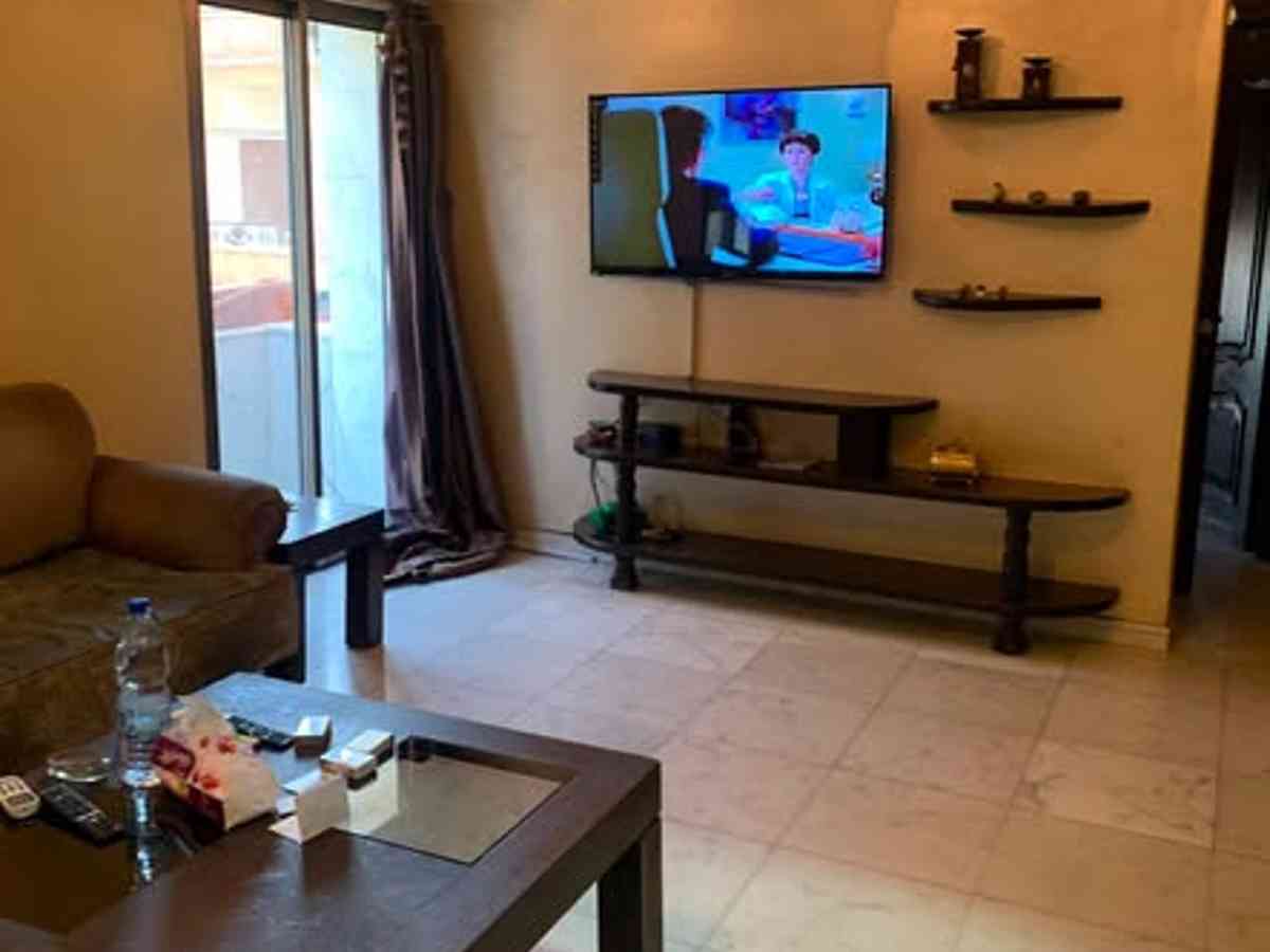 شقة 1 غرف 1 صالات طابق 2 مع فرش للإيجار