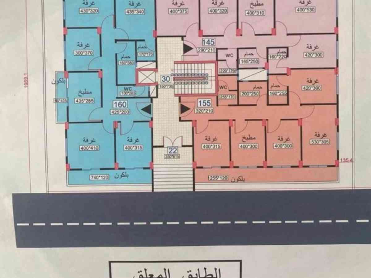 بناء 160م² للبيع