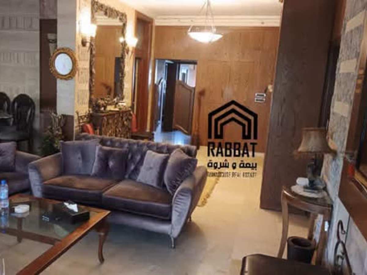 شقة 3 غرف 1 صالات 160م² طابق 3 مع فرش للإيجار